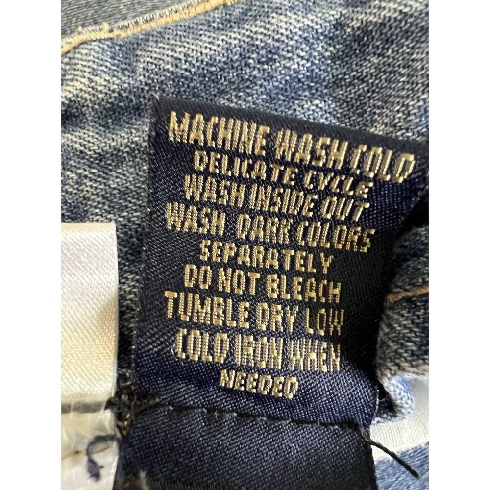 VNG Marithe Francois Girbaud Jeans Mens 38 Blue Baggy‎ Shuttle Tape Skater Y2K - Picture 8 of 16